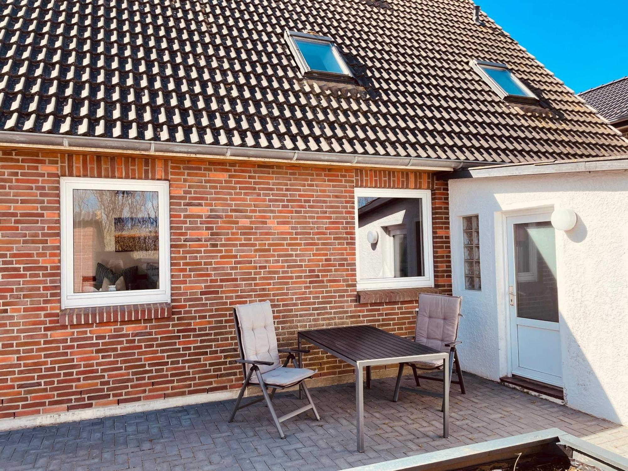 Ferienwohnung Watt'N Deich Nordstrand Exterior foto
